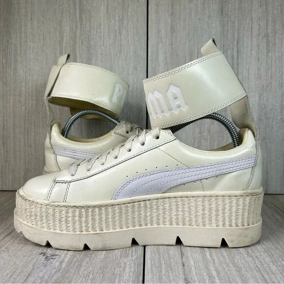 Puma x Rihanna Fenty Ankle Strap Creeper Chunky Platform Sneaker Womens Size 9 - Picture 2 of 10